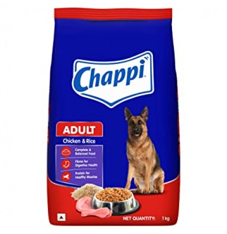 Chappi Adult Dog Food Chicken And Rice 1 Kg